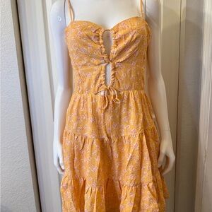 Floral Yellow Sundress